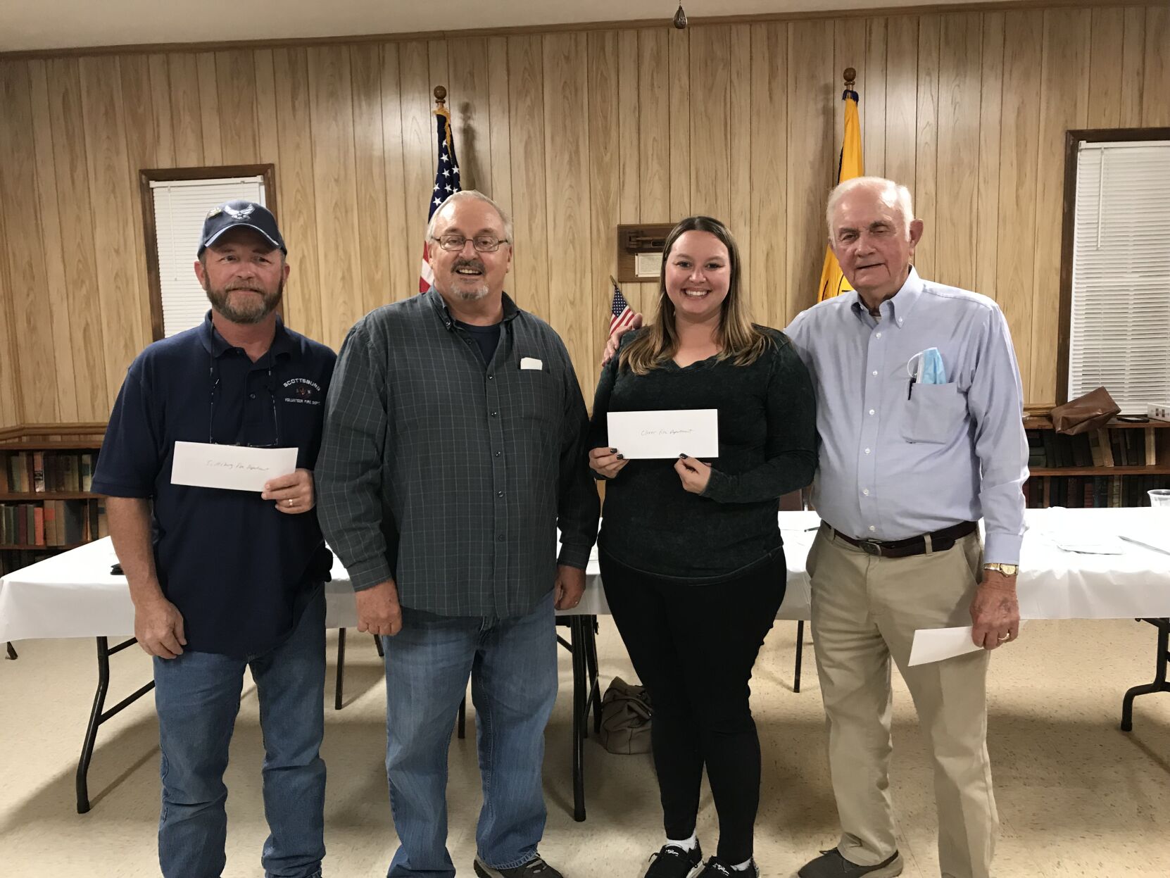 Club donates to fire departments